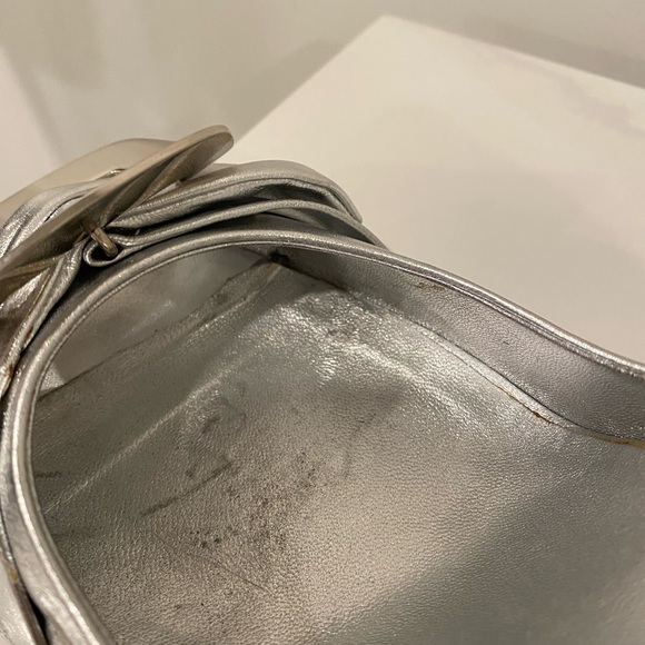 Roger Vivier Silver Buckle Heels - Picture 8 of 15